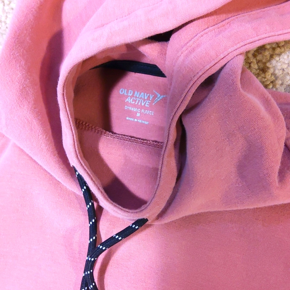 Old‎ Navy Men's Active Hoody Size Medium Pink - Picture 2 of 7